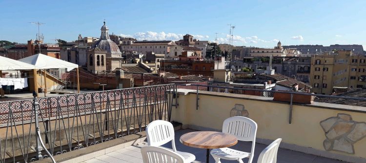 Panorama - Dettaglio Giardino - Casa il Rosario Roma